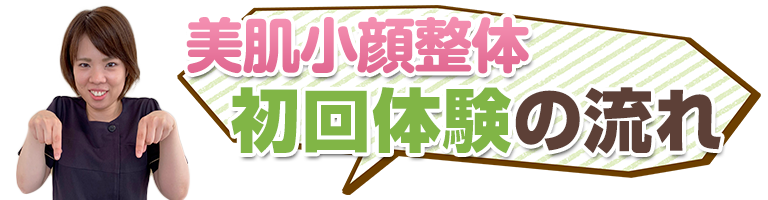 初回体験の流れ