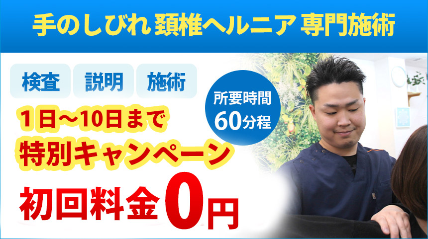 しびれオファー：2,980円